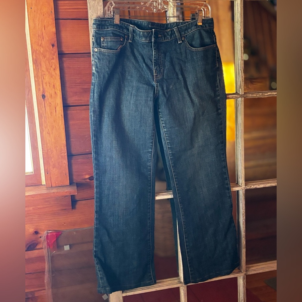 Banana Republic Dark Blue Straight Leg Jeans